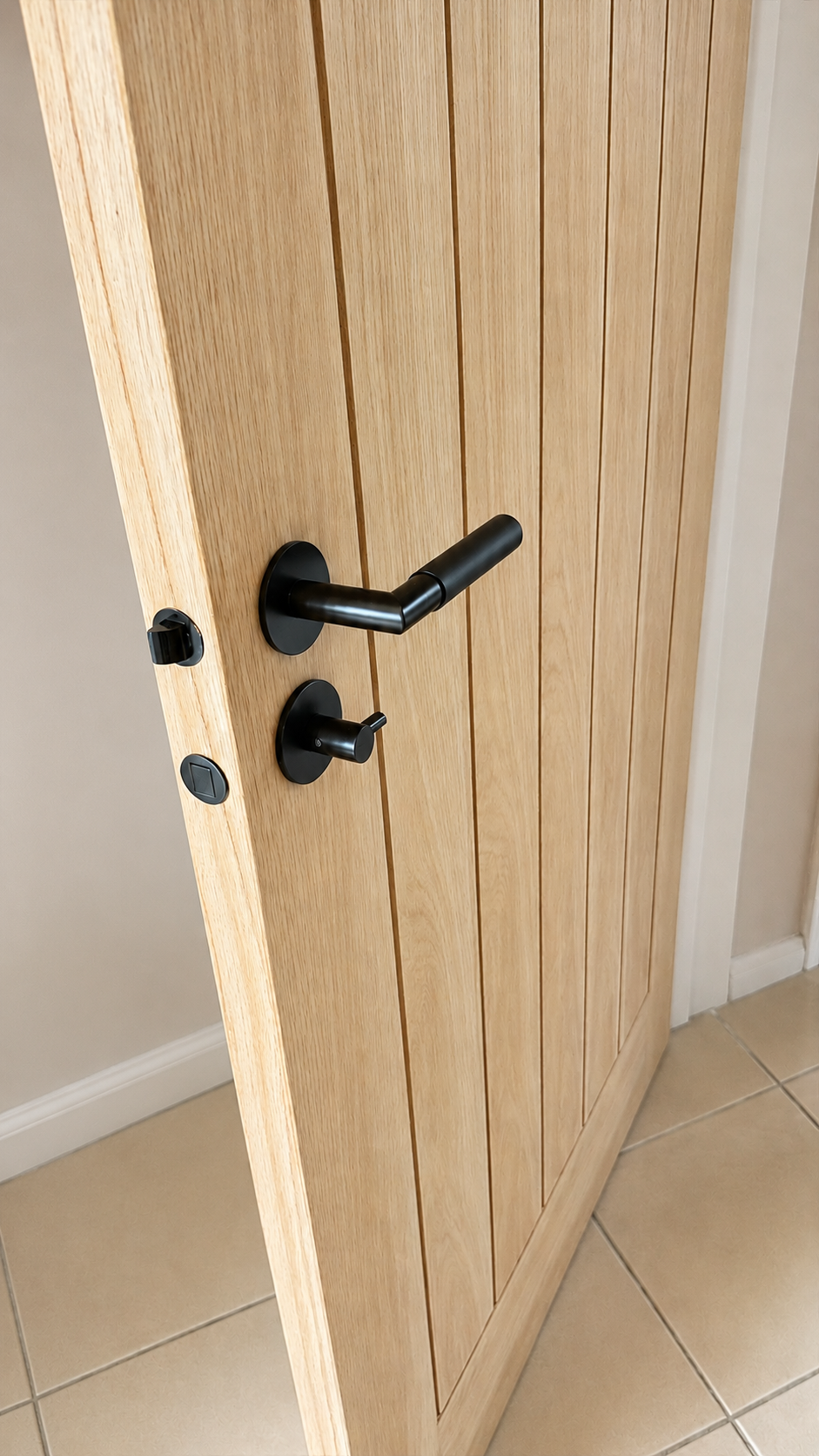 Oak Door with JigTech handle